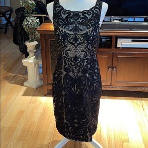 Sue Wong Black Lace Dress
